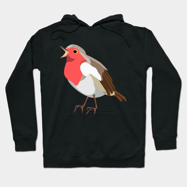 Red Robin Hoodie by mailboxdisco